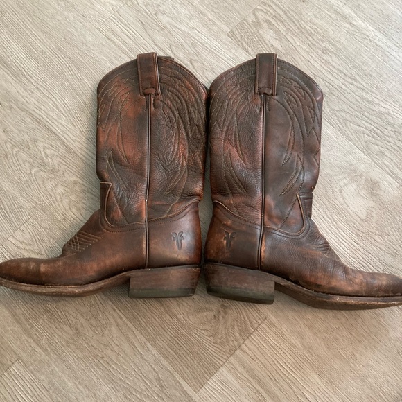 Frye Billy Western Cowboy Boots 6 - Picture 7 of 7